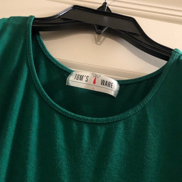 Green Bodycon Dress - Picture 3 of 3